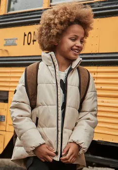 Mayoral geaca copii culoarea bej, 7438 imagine