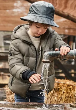 Mayoral geaca copii culoarea maro, 4416 imagine