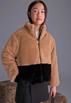 Mayoral geaca copii culoarea maro, 7429 imagine