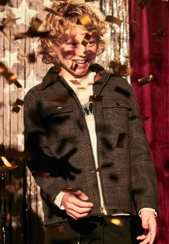 Mayoral geaca copii culoarea negru, 7409 imagine