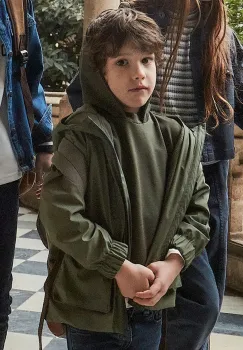 Mayoral geaca copii culoarea verde, 4429 imagine