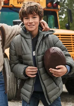 Mayoral geaca copii culoarea verde, 7412 imagine