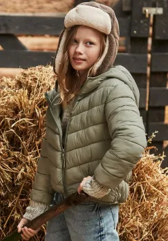 Mayoral geaca copii culoarea verde, 7434 imagine