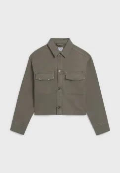 Mayoral geaca de blugi pentru copii culoarea verde, 7198 imagine