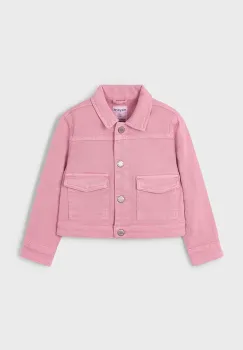 Mayoral geaca de bumbac pentru copii culoarea roz, 3407 imagine
