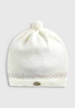 Mayoral Newborn caciula bebe culoarea bej, 9936 imagine