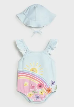 Mayoral Newborn costum de baie dintr-o bucata pentru bebelusi imagine