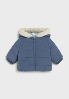 Mayoral Newborn geaca bebe culoarea bleumarin, 2410 imagine