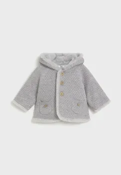 Mayoral Newborn geaca bebe culoarea gri, 2333 imagine