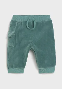 Mayoral Newborn pantaloni bebe culoarea turcoaz, 2587 imagine