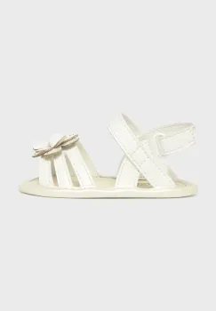 Mayoral Newborn pantofi pentru bebelusi culoarea alb, 9904 imagine
