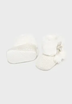 Mayoral Newborn pantofi pentru bebelusi culoarea bej, 9954 imagine