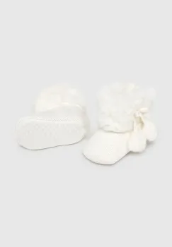 Mayoral Newborn pantofi pentru bebelusi culoarea bej, 9954 imagine