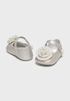 Mayoral Newborn pantofi pentru bebelusi culoarea gri, 9960 imagine