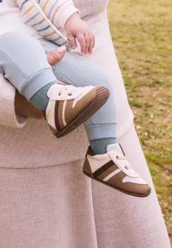 Mayoral Newborn pantofi pentru bebelusi culoarea maro, 9953 imagine