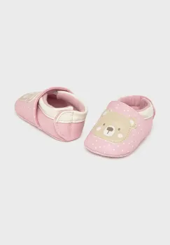 Mayoral Newborn pantofi pentru bebelusi culoarea roz, 9943 imagine