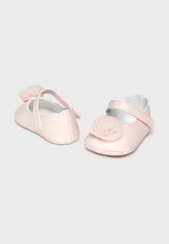 Mayoral Newborn pantofi pentru bebelusi culoarea roz, 9960 imagine