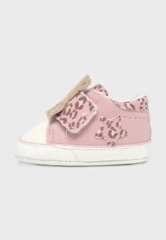 Mayoral Newborn pantofi pentru bebelusi culoarea roz, 9966 imagine