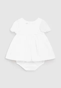 Mayoral Newborn rochie bebe culoarea bej, mini, evazati imagine