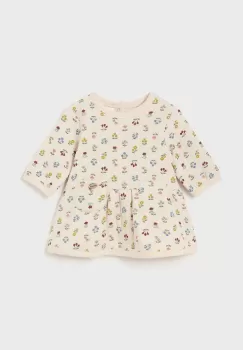 Mayoral Newborn rochie bebe culoarea bej, mini, evazati, 2894 imagine