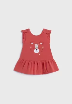 Mayoral Newborn rochie bebe culoarea rosu, mini, evazati imagine