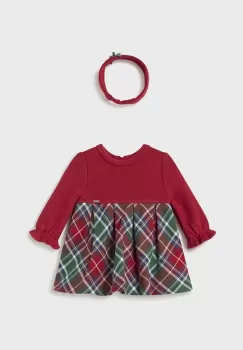 Mayoral Newborn rochie bebe culoarea rosu, mini, evazati imagine