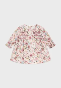 Mayoral Newborn rochie bebe culoarea roz, mini, drept, 2882 imagine