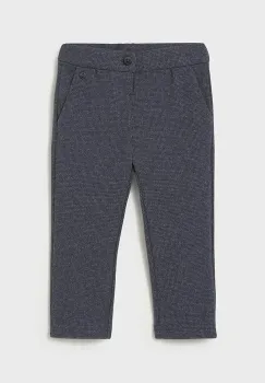 Mayoral pantaloni bebe culoarea bleumarin, melanj, 2511 imagine