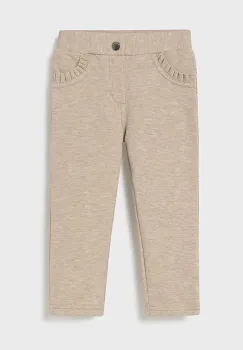 Mayoral pantaloni bebe culoarea maro, 560 imagine