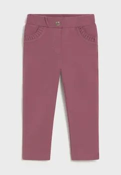Mayoral pantaloni bebe culoarea roz, 560 imagine