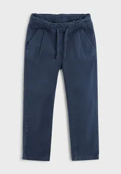 Mayoral pantaloni copii chinosy jogger culoarea bleumarin, uni, 4561 imagine
