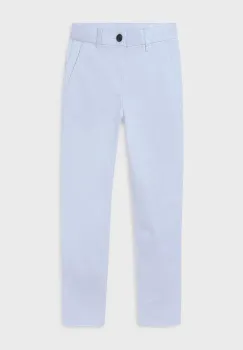 Mayoral pantaloni copii culoarea alb, neted, 530 imagine
