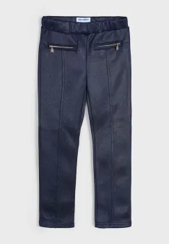 Mayoral pantaloni copii culoarea albastru marin, neted, 4545 imagine