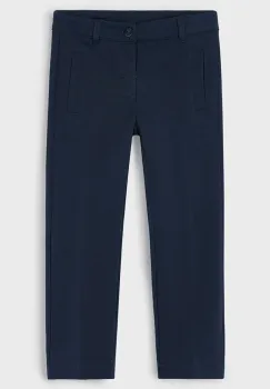 Mayoral pantaloni copii culoarea albastru marin, neted, 4569 imagine