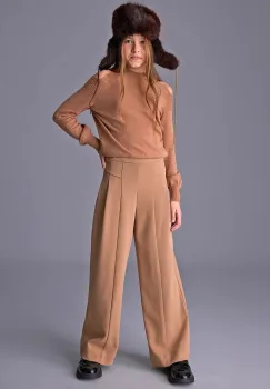 Mayoral pantaloni copii culoarea bej, 7572 imagine