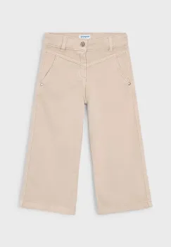 Mayoral pantaloni copii culoarea bej, neted, 3555 imagine