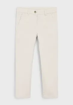 Mayoral pantaloni copii culoarea bej, neted, 512 imagine