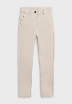 Mayoral pantaloni copii culoarea bej, neted, 530 imagine
