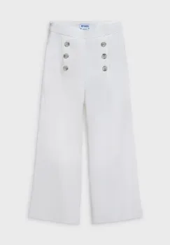 Mayoral pantaloni copii culoarea bej, neted, 6534 imagine