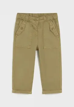 Mayoral pantaloni copii culoarea maro, uni, 2501 imagine