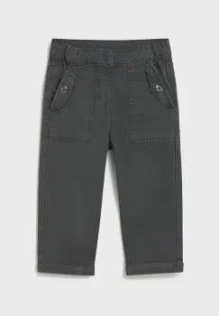 Mayoral pantaloni copii culoarea negru, uni, 2501 imagine