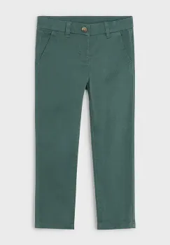 Mayoral pantaloni copii culoarea verde, neted, 512 imagine