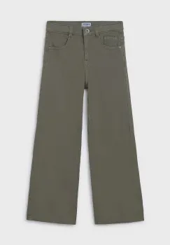 Mayoral pantaloni copii culoarea verde, neted, 6537 imagine