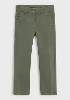 Mayoral pantaloni copii culoarea verde, uni, 513 imagine