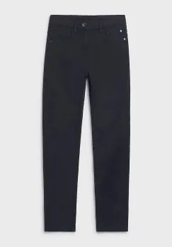 Mayoral pantaloni copii slim fit basic culoarea negru, uni, 582 imagine