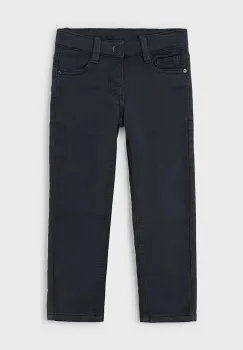 Mayoral pantaloni copii soft regular fit culoarea negru, uni, 4562 imagine