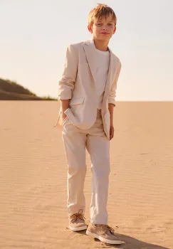 Mayoral pantaloni cu amestec de in pentru copii imagine