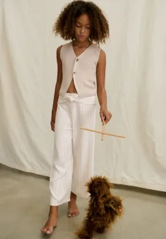 Mayoral pantaloni cu amestec de in pentru copii imagine