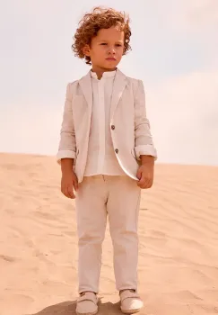 Mayoral pantaloni cu amestec de in pentru copii imagine