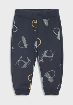 Mayoral pantaloni de trening pentru copii culoarea albastru marin, modelator, 2541 imagine
